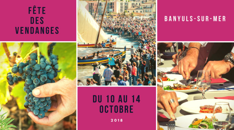 Fête des vendanges Oct 2018 à Banyuls-sur-Mer